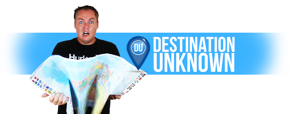 Scotty Boxa's Destination Unknown  Destination Unknown me banner