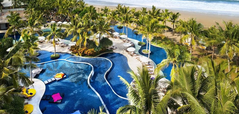 W Hotel Pool  Best Pools in Seminyak - Bali | Best Pools in Bali w hotel pool